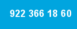 922 366 18 60